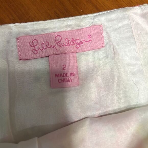 Lilly Pulitzer Tate Floral Lace Skirt - Picture 4 of 9